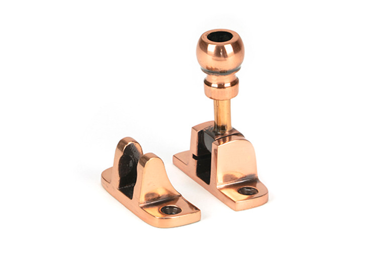 Polished Bronze Mushroom Brighton Fastener (Radiused)