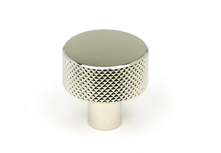 Polished Nickel Brompton Cabinet Knob