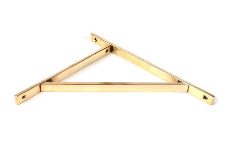 Aged Brass Chalfont Shelf Bracket (314mm x 250mm)