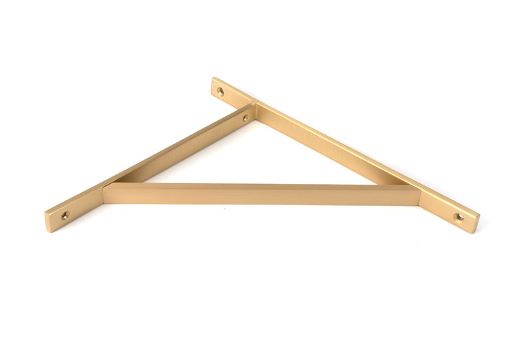 Satin Brass Chalfont Shelf Bracket (314mm x 250mm)