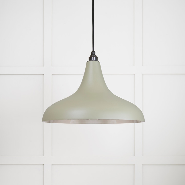 Smooth Nickel Frankley Pendant in Tump