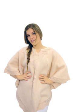 Embroidered Poncho