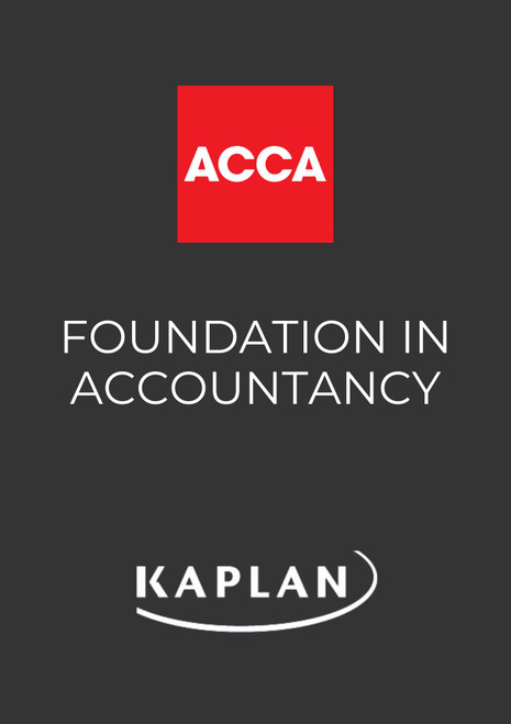 Kaplan FIA Financial Accounting (FFA) Exam Kit
