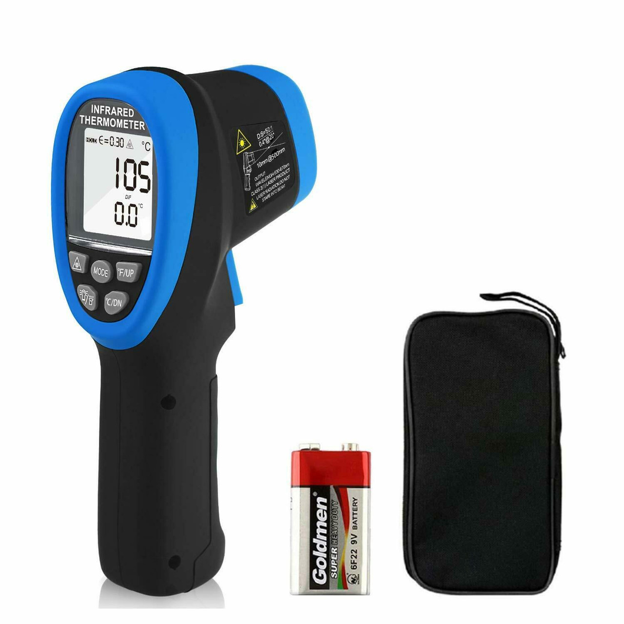 HP-1800 High Temperature Infrared Thermometer handheld, -50℃~1800℃ (HP-1800)