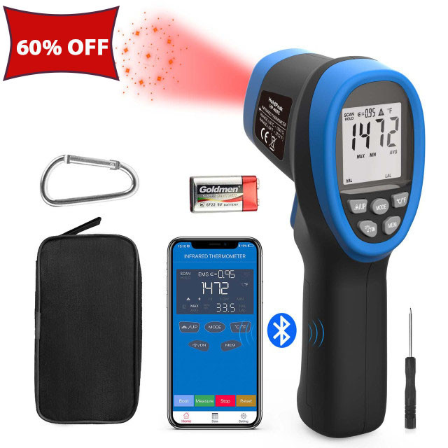 HP-985C-APP IR Infrared Thermometer Handhold -50-800C