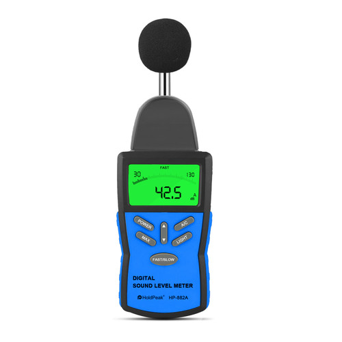 HP-882A Digital Sound Level Meter LCD Noise Measuring Instrument
