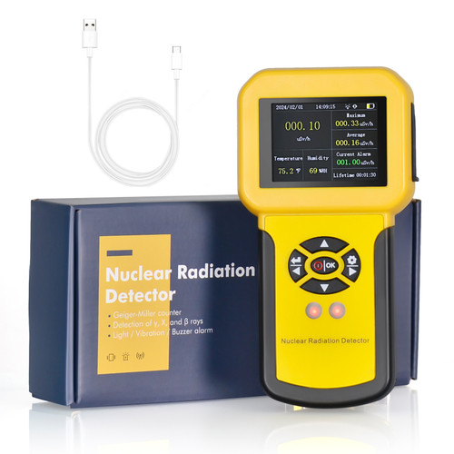 HOLDPEAK HP-886A Radiation Dosimeter Beta Gamma X-ray Detection Meter with LCD Display