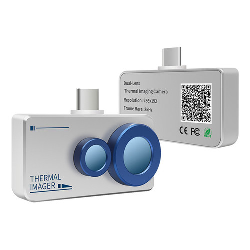 HP-H2F6B Mobile Thermal Imager 256x192 infrared resolution Temperature range: -15°C to 600°C High-temperature alarm support APP analysis