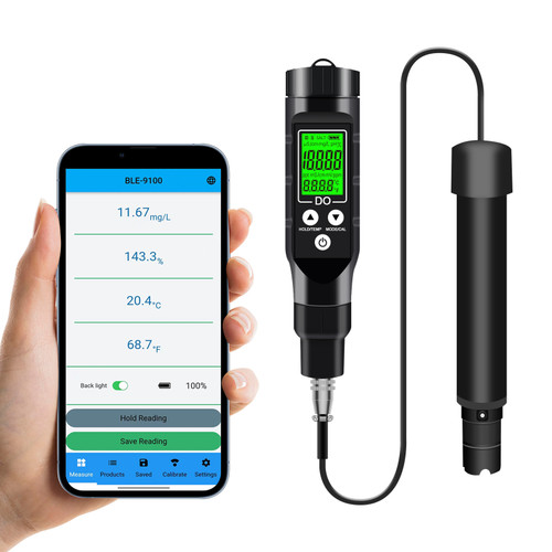 Portable High-Precision Dissolved Oxygen Meter  Quick Response · Auto Calibration · Dual Temperature Units
