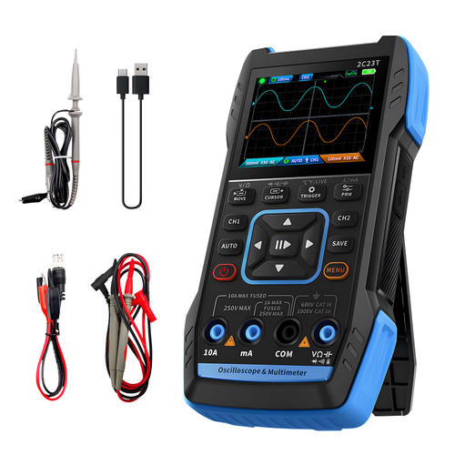 HP-T7-2C23T-A Handheld Digital Oscilloscope Multimeter 3-in-1