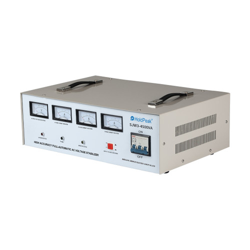 SJW3-4500VA Three-Phase Intelligent Voltage Stabiliser 4500VA Industrial-Grade Wide Input Voltage Range LCD Display Fully Automatic Voltage Stabilisation