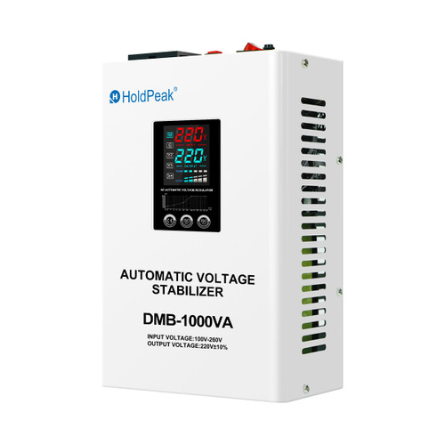 DMB-1000VA  Relay-type Rapid response <0.5 seconds Overvoltage and overload protection Suitable for low-power household appliances