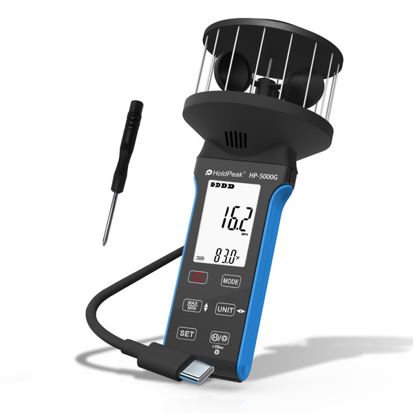 rechargeable Anemometer 