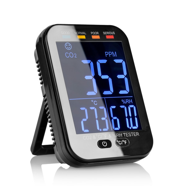 HP-531G-WIFI CO2 Air Quality Monitor with Alarm Detect Carbon Dioxide Test Indoor