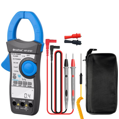 HP-870P Power Clamp Meter AC/DC Voltmeter 999.9A Ammeter (HP-870P)