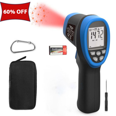 Infrared Thermometer Gun - Non Contact 16:1 IR Laser Temperature Gun ...