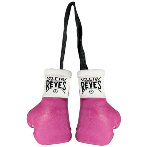 Cleto Reyes Miniature Pair of Boxing Gloves - Pink Cleto Reyes Miniature Pair of Boxing Gloves - Pink