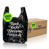 7star, thank you  plastic bag with a handle.