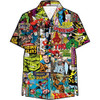 Parker Jumble Marvel Button Down Shirt