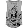 Disney We're All Here Juniors Muscle Tank