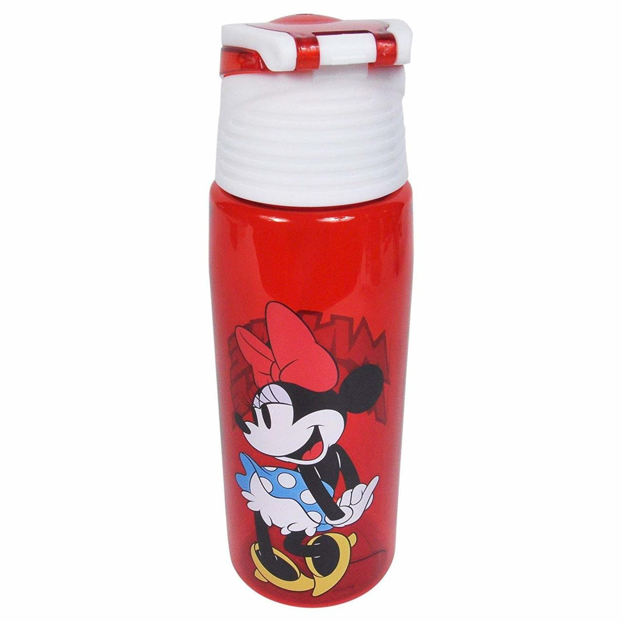 Disney 2 Pack Mickey & Minnie Mouse 25 Ounce Tritan Water Bottle