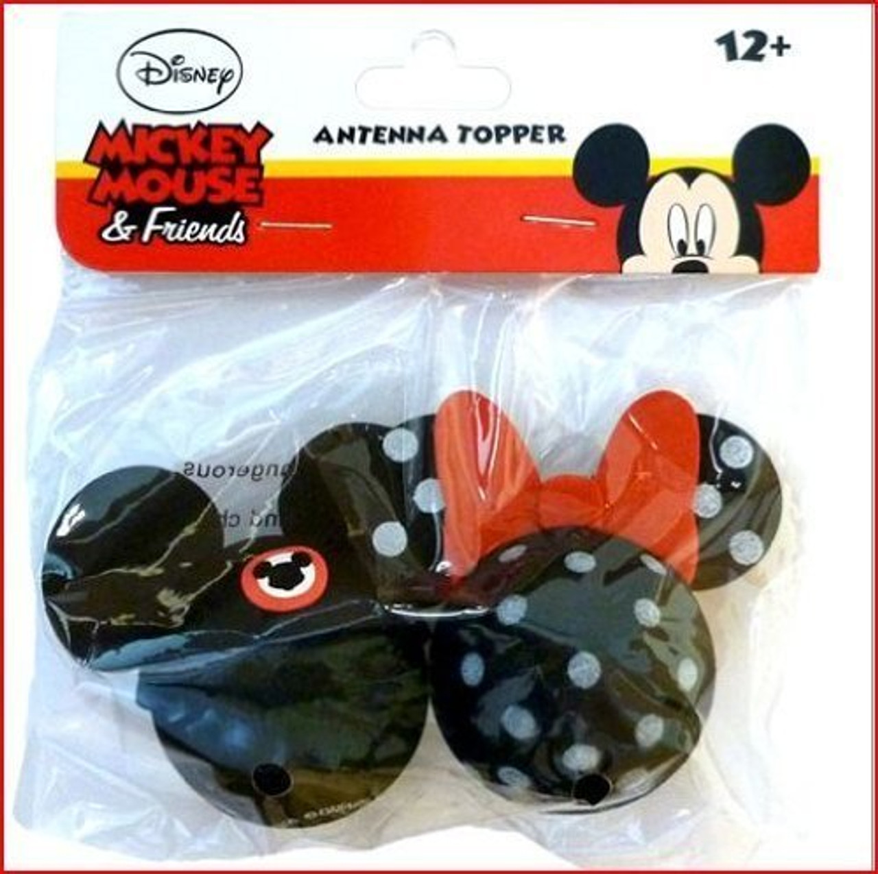 Mickey Mouse Club and Minnie Mouse Polkadot Antenna Toppers