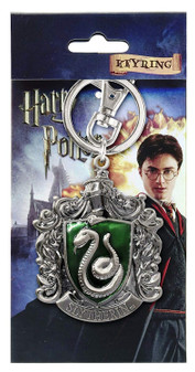 Harry Potter Slytherin Pewter Key Chain Harry Potter Slytherin Pewter Key Chain