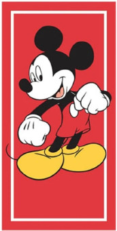 Disney Mickey Mouse Beach Towel - Jumbo 58" X 28" Cotton Terry Pool Shower Disney Mickey Mouse Beach Towel - Jumbo 58" X 28" Cotton Terry Pool Shower