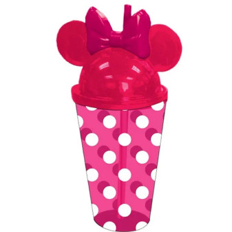 Disney Minnie Mouse Ears Polka Dot Tumbler, Pink Disney Minnie Mouse Ears Polka Dot Tumbler, Pink