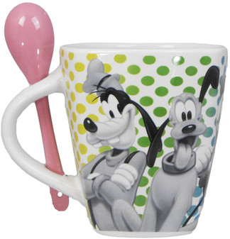 Disney Mickey Groupies Spoon Mug Disney Mickey Groupies Spoon Mug