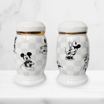 Disney Mickey and Minnie Mouse Salt and Pepper Shakers Disney Mickey and Minnie Mouse Salt and Pepper Shakers