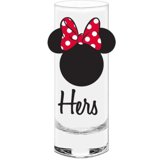 Disney Hers Mickey Shot Glass - Shot Glass For Tequila Disney Hers Mickey Shot Glass - Shot Glass For Tequila