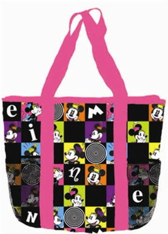 Disney Womens Black Pop Minnie Mouse Shoulder Bag
