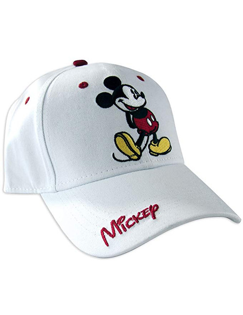 Disney Adult Classic Mickey Hat, White