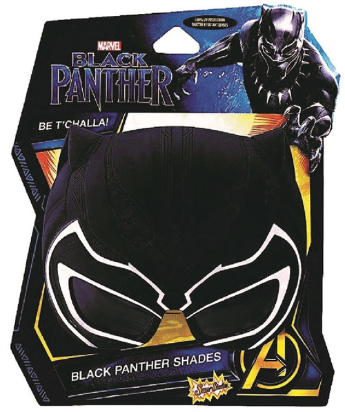 Black Panther Sunstache Sunglasses
