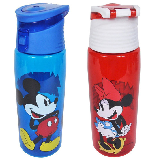Disney Mickey & Minnie Mouse Tritan Water Bottle 25 oz. - 2 Packs