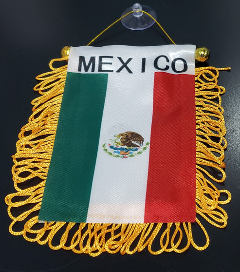 Mexico Window Hanging Flag Mexico Window Hanging Flag