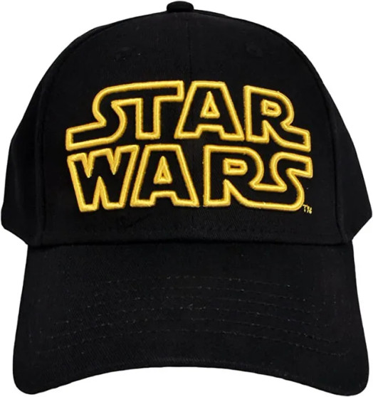 Star Wars Classic Baseball Cap with Embroidered Logo - Black