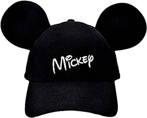Disney Mickey Mouse Character Baseball Hat - Black