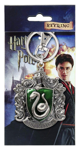 Harry Potter Slytherin Pewter Key Chain