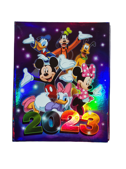 Disney Mickey Mouse and Gang 2023 Photo Album 4"X 6" Holds 200 Photos.