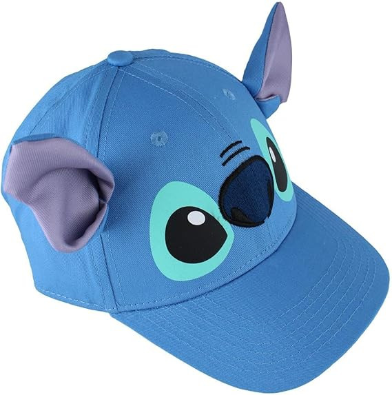Disney Stitch Blue Ear Hat - Youth Size - Authentic Theme Park Collectible