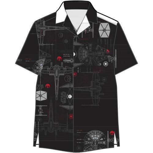 Star Wars Vessels Button Down Shirt