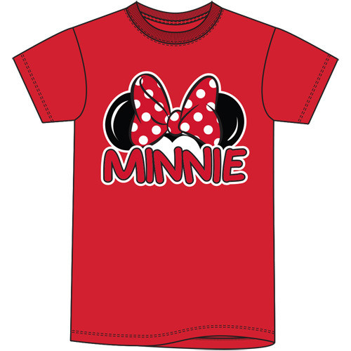 Disney Minnie Family Adult T-Shirt - Red