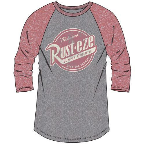 Disney Cars Rusteze Rust Juniors 3/4 Sleeve T-Shirt