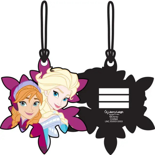 Disney Frozen Luggage Tags – Elsa and Anna Laser Cut Design