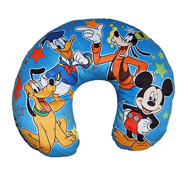 Disney Mickey Mouse Travel Neck Pillow - Donald Duck, Goofy