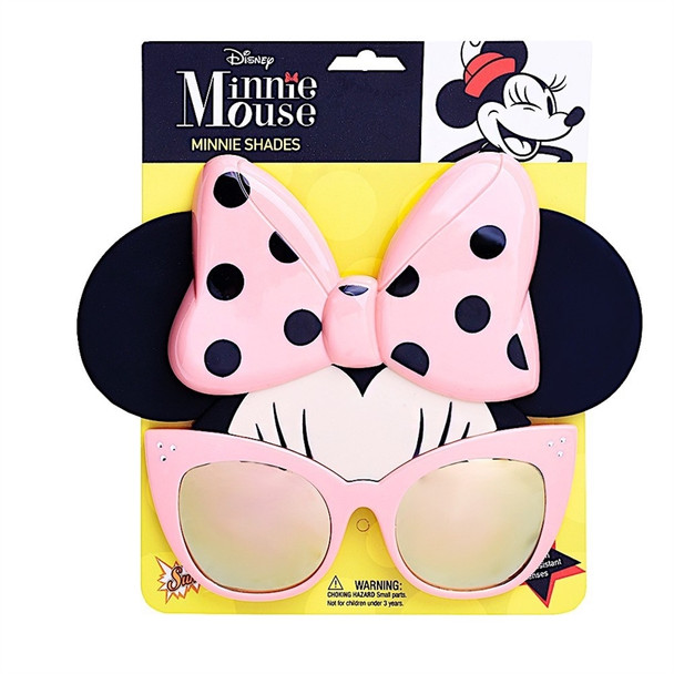 Minnie Mouse Pink Shades Sunstache Sunglasses