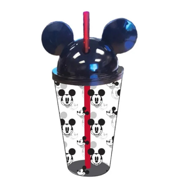 Disney Minnie Mouse Ears Polka Dot Tumbler, Black
