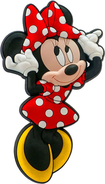 Disney Minnie Soft Touch Magnet - Multi Colored 4"